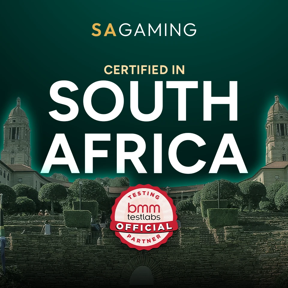 SA Gaming is now certified in South Africa!